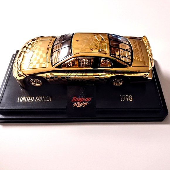 Snap-on 1998 1:24 Die Cast 24K Gold-Plated #98 Monte, Ltd Edn 368 of 10,000 NEW! - Picture 1 of 15